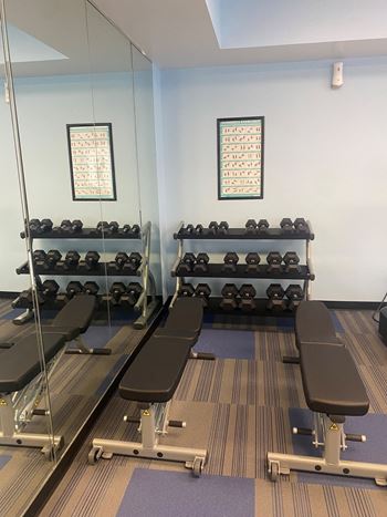 Updated Fitness Center at Eden Park